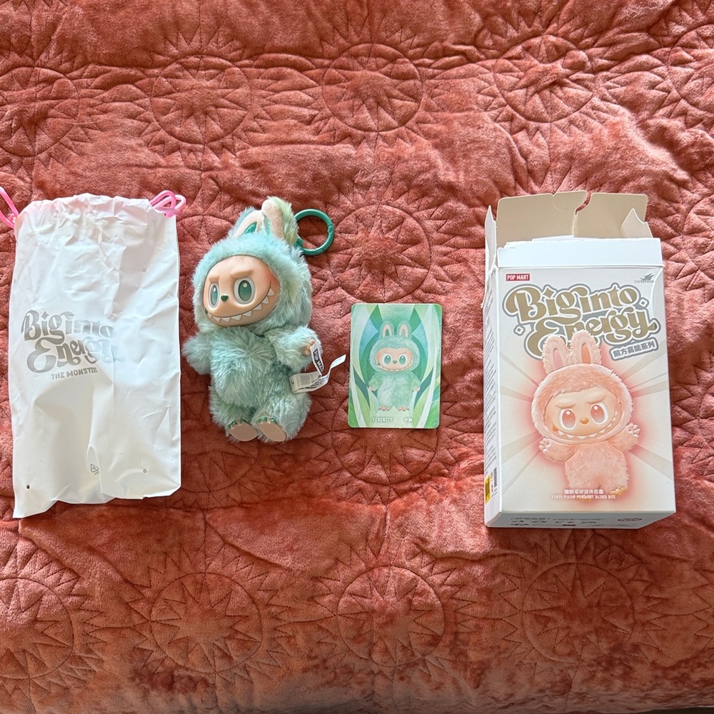 BIE LABUBU Serenity Toy in Mint Green